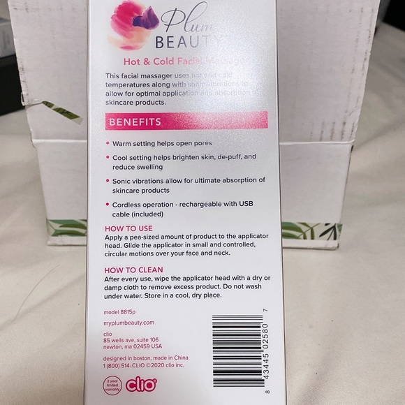 Plum Beauty Hot And Cold Facial Massager - Picture 7 of 7